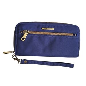 Travelon Navy Wristlet Wallet